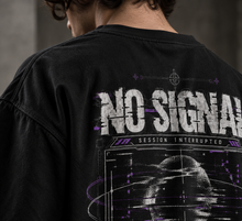 ARCADIXEL NO SIGNAL_01 – Detailansicht des NO SIGNAL Backprints